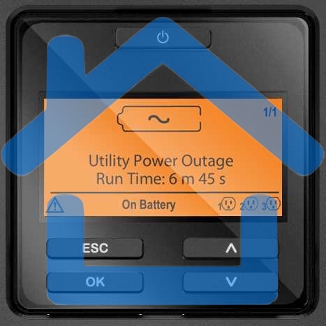 Источник бесперебойного питания APC Smart-UPS SRT, 1000VA/1000W, On-Line, Extended-run, Rack 2U (Tower convertible), черный