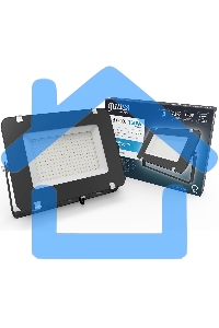 Прожектор светодиодный Gauss 613100150150Вт IP65 6500к черный 1/4