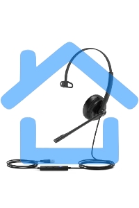 Гарнитура проводная Yealink UH34 Mono UC