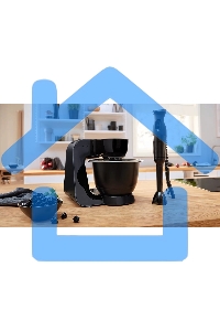 Кухонный комбайн Bosch 1000 Вт, черный