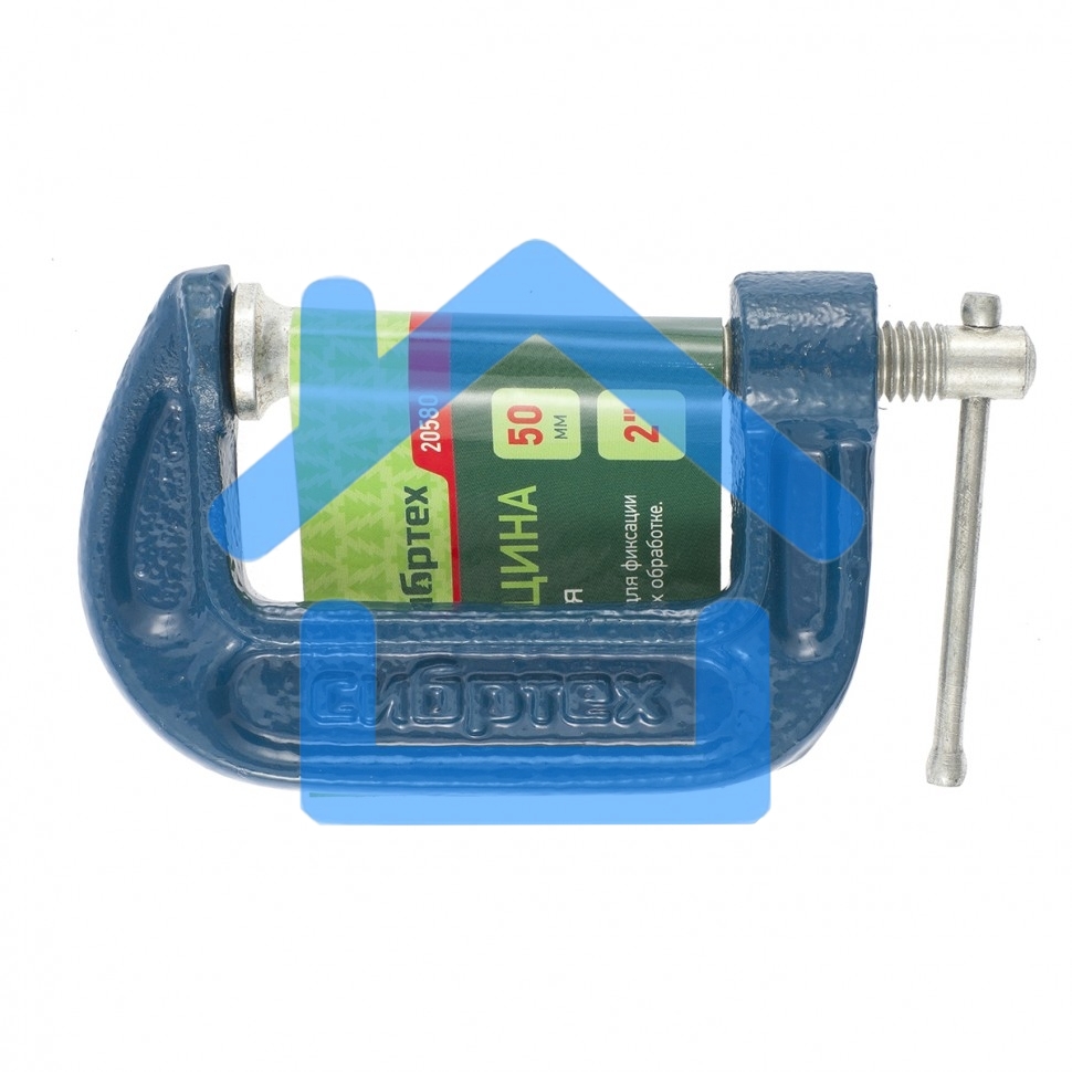 Струбцина СИБРТЕХ G-образная,50 мм СИБРТЕХ 20580