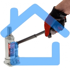 Домкрат Matrix гидравлический бутылочный 4 т h подъема 194–372мм в пласт. кейсе master