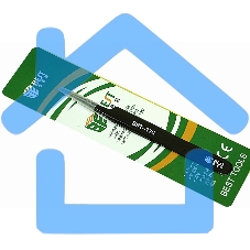 Пинцет Best BST-17С прямой острый 115мм