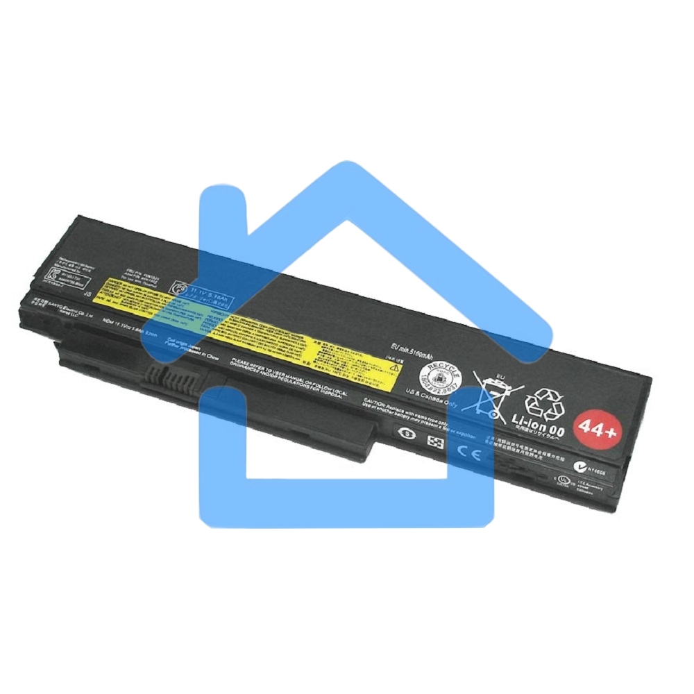 Аккумуляторная батарея для ноутбука Lenovo ThinkPad X220 X230 (0A36306 44+) 63Wh черный
