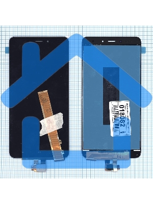 Дисплей для Xiaomi Redmi Note 4 черный