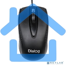 Мышь проводная Dialog Comfort MOС-17U черный, 1200 dpi, USB, кнопки - 3