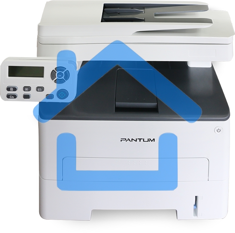 МФУ лазерное Pantum M7100DW, A4, ч/б, печ. до 33 стр/мин., скан. до 24 стр/мин., 1200x1200dpi, USB, RJ-45, Wi-Fi