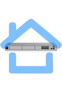 Маршрутизатор Ubiquiti UniFi Dream Machine Pro Max Многофункциональное устройство, объединяющее маршрутизатор, коммутатор и контроллер