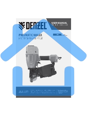 Нейлер пневматический Denzel CN90 для гвоздей CNW от 50 до 90 мм