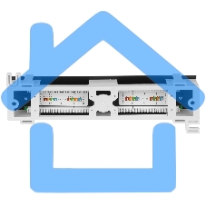 Патч-панель EXEGATE EX256754RUS UTP настенная 12 port кат.5e, ExeGate, разъем KRONE&110 (dual IDC)