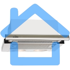 Вытяжка встраиваемая Elikor Интегра S2 60Н-700-В2Д серебристый, 60 см, 700 куб. м/ч, 52 дБ