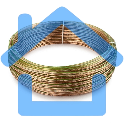 Акустический кабель Cablexpert CC-TC2x0,5-20M, прозрачный,  20 м, бухта