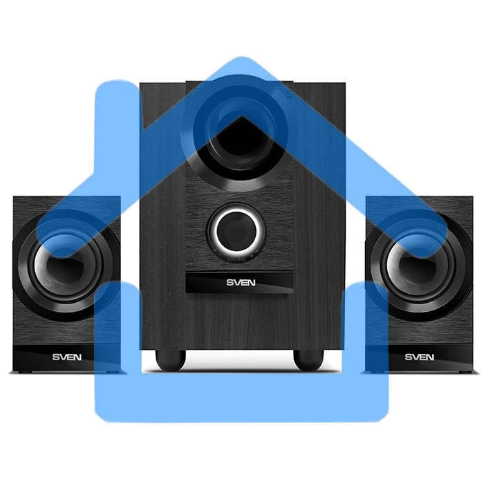 Акустическая система 2.1 SVEN MS-150