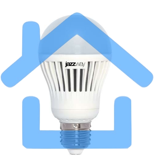 Лампа светодиодная PLED-ECO-A60 7Вт грушевидная 3000К тепл. бел. E27 570лм 230В JazzWay 1033178