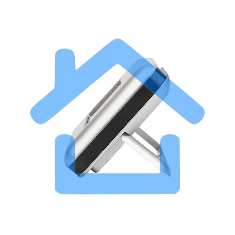 Термометр электронный Rexant S3341BF с часами и беспроводным выносным датчиком