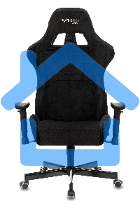 Кресло игровое Бюрократ VIKING KNIGHT LT20 FABRIC черный крестовина металл/пластик