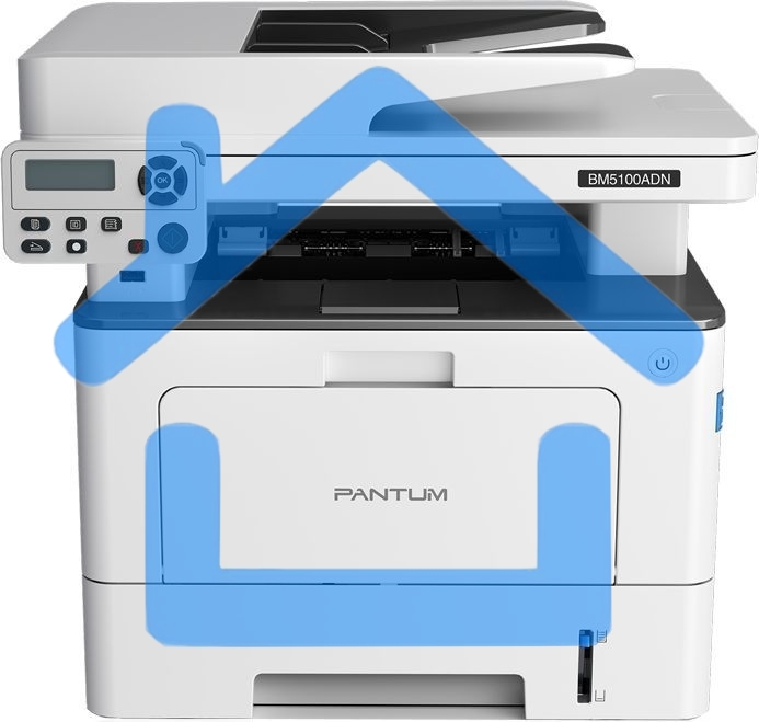 МФУ лазерное Pantum BM5100ADN, A4, ч/б, печ. до 40 стр/мин., скан. до 24 стр/мин., 1200 x 1200 dpi, USB, RJ-45