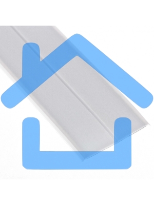 Лента бордюрная Matrix для ванн и раковин, 20 мм х 20 мм х 3,35 м