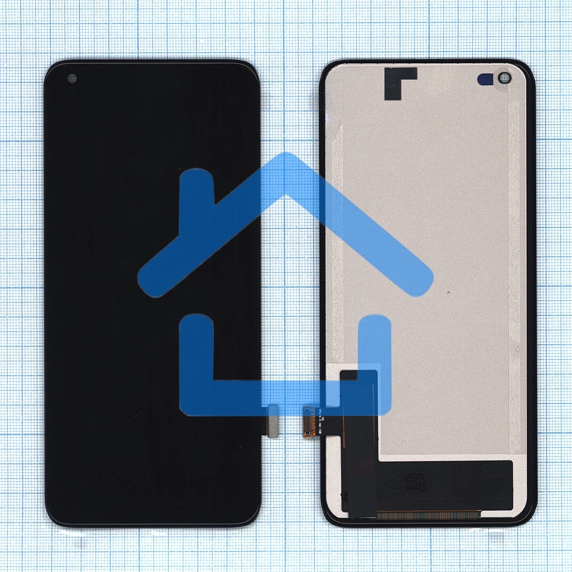 Дисплей для Xiaomi Mi10 в сборе с тачскрином (TFT) черный