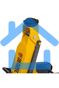 Домкрат гидравлический подкатной Denzel, 2 т, 135-385 мм 51230