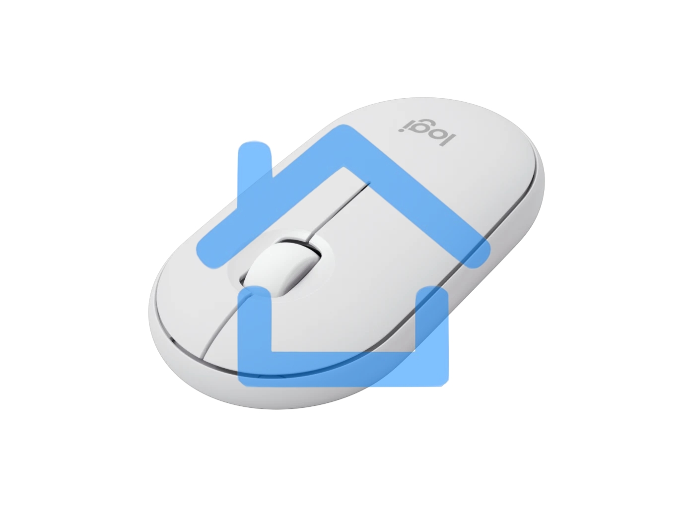 Мышь беспроводная Logitech Pebble 2 M350S белый, 4000 dpi, Bluetooth, кнопки - 3