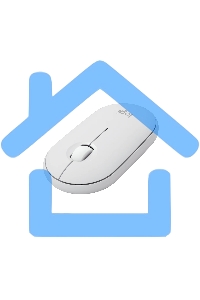 Мышь беспроводная Logitech Pebble 2 M350S белый, 4000 dpi, Bluetooth, кнопки - 3