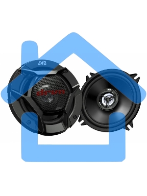 Колонки автомобильные JVC CS-DR520 260Вт 88дБ 4Ом 13см (5дюйм) (ком.:2кол.) коаксиальные двухполосные