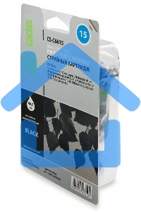 Картридж струйный Cactus CS-C6615 черный (42 мл) для №15 HP DJ 810c/816c/825c/840c/843c/845c