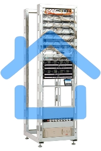 Стойка телеком. универсальная ЦМО! 33U двухрамная (СТК-33.2) (1 коробка)