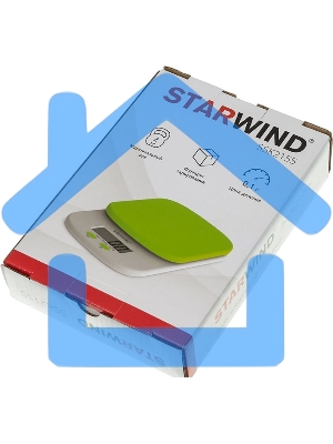 Весы кухонные Starwind SSK2155 макс.вес:2кг зеленый