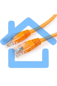 Патч-корд UTP Cablexpert кат.5e, 2м, литой, многожильный, оранжевый