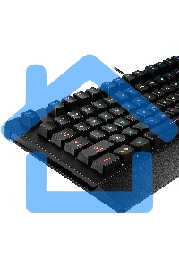 Клавиатура MSI VIGOR GK20 RU черный USB Multimedia for gamer LED (подставка для запястий)