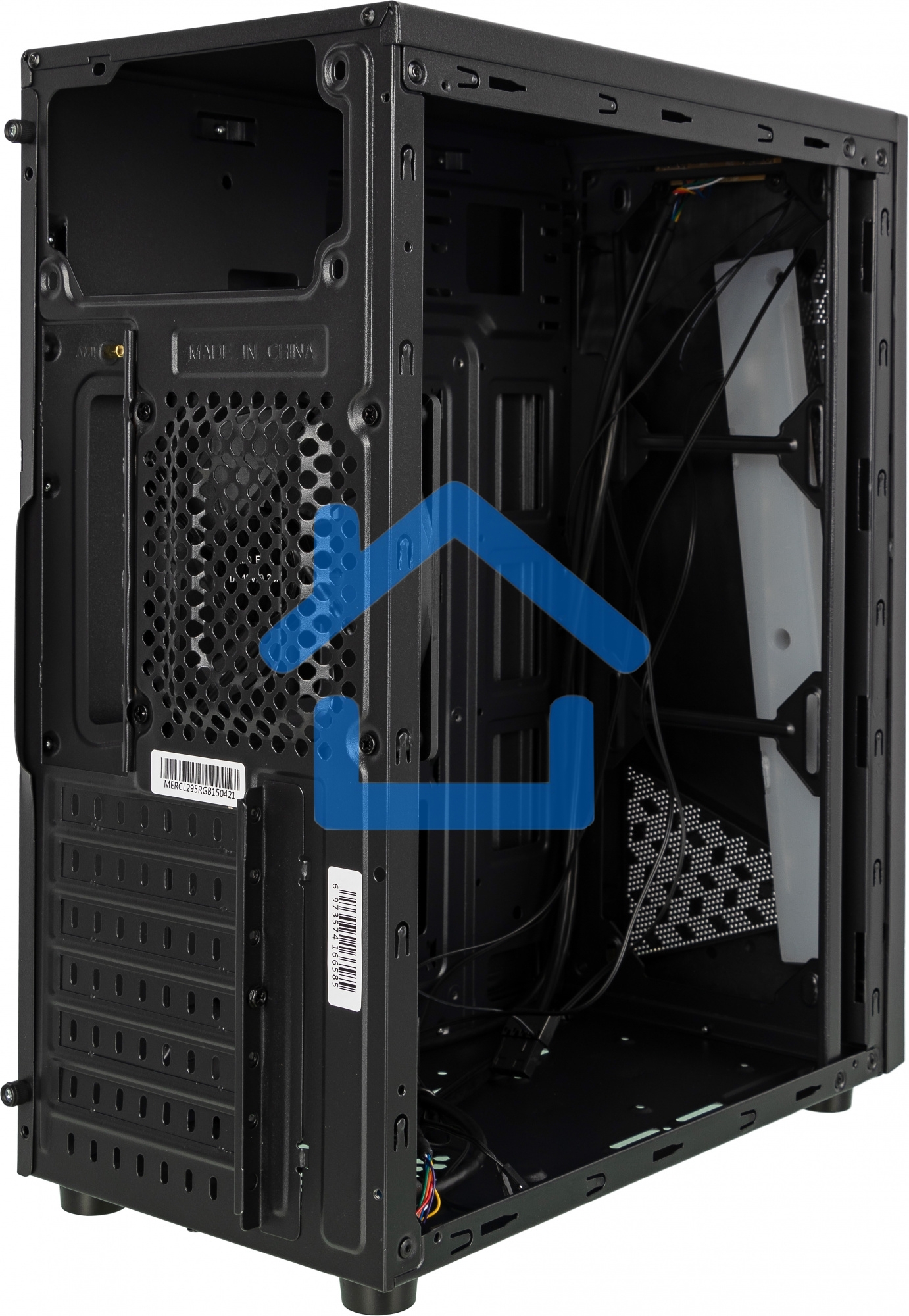 Компьютерный корпус Accord ACC-CL295RGb черный без БП ATX 4x120мм 2xUSB 2.0 1xUSB 3.0 audio