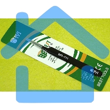 Пинцет Best BST-17С прямой острый 115мм