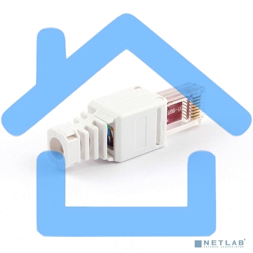 Штекер RJ-45 (8P8C) LK-8P8C быстрозажимной ручной кат. 5e и 6