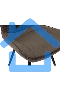 Стул для дома Бюрократ CH-K2_4 комплект 4шт коричневый Holland 74 металл черный на ножках (CH-K2_1/HL74_4)