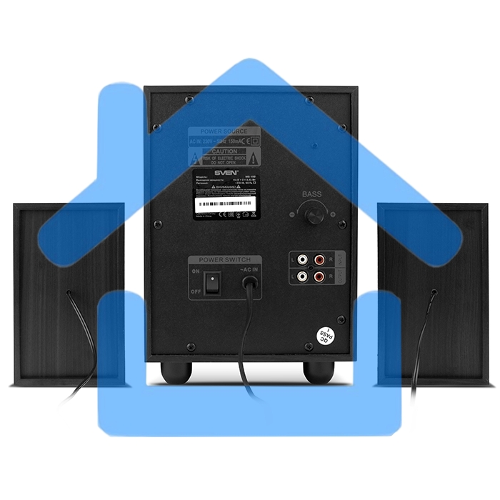 Акустическая система 2.1 SVEN MS-150