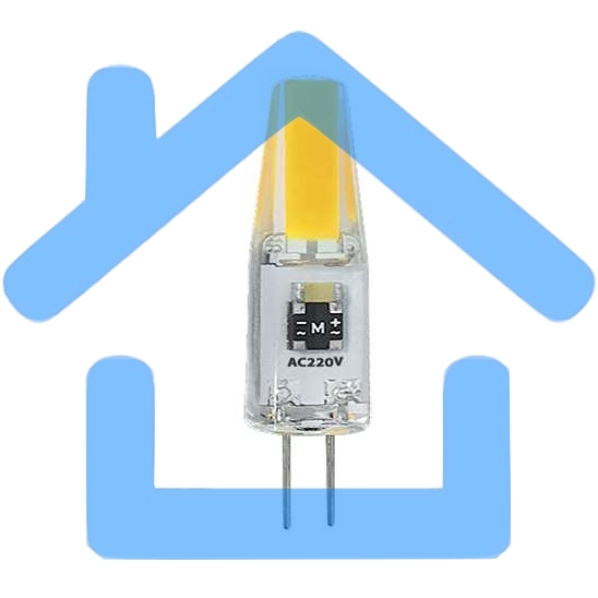 Лампа светодиодная PLED-G4 COB 3Вт капсульная 3000К тепл. бел. G4 240лм 220В JazzWay 2857446