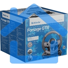 Игровой руль Defender FORSAGE 12 кн+2перекл.+1перекл. 8-ми позиц., USB