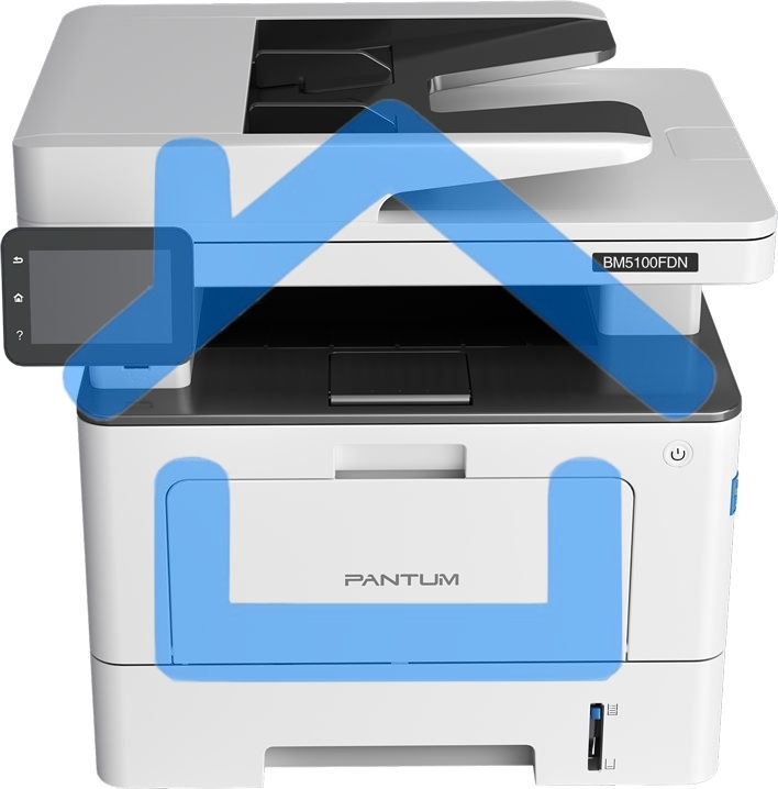 МФУ лазерное Pantum BM5100FDN, A4, ч/б, печ. до 40 стр/мин., скан. до 24 стр/мин., 1200x1200dpi, USB, RJ-45