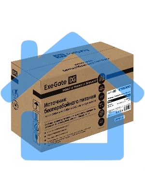 Источник бесперебойного питания ExeGate SpecialPro Smart LLB-650.LCD.AVR.1SH.2C13.RJ.USB 650VA/360W, LCD, AVR,1*Schuko+2*C13, RJ45/11,USB, металлический корпус, черный