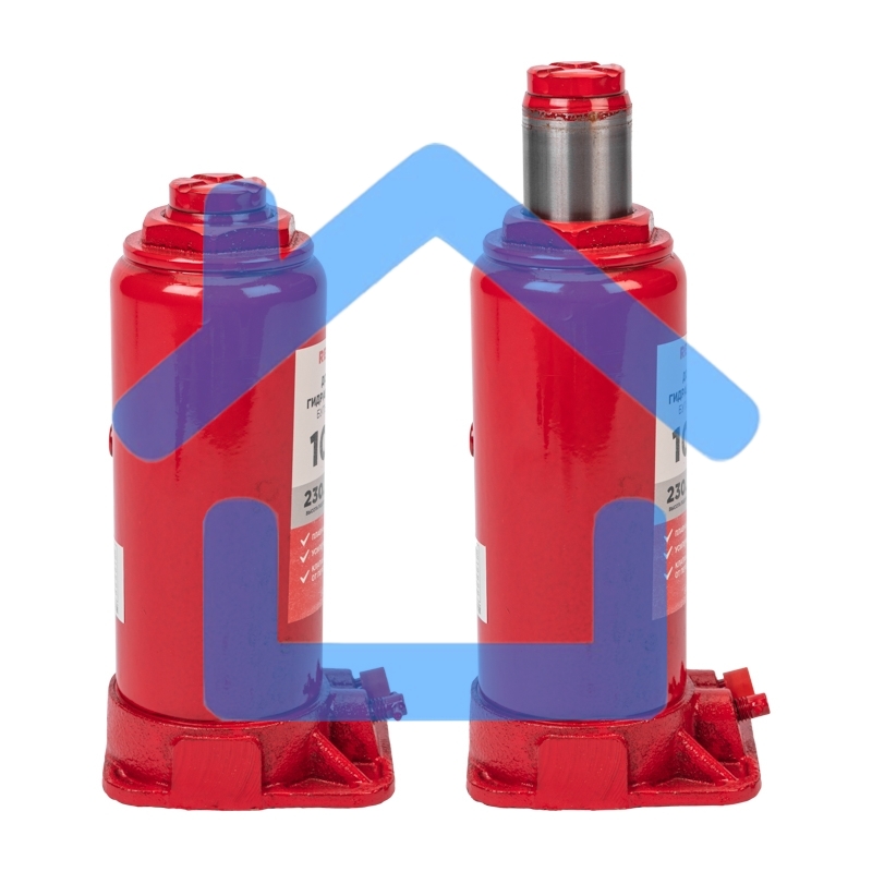 Домкрат гидравлический бутылочный 10т Rexant