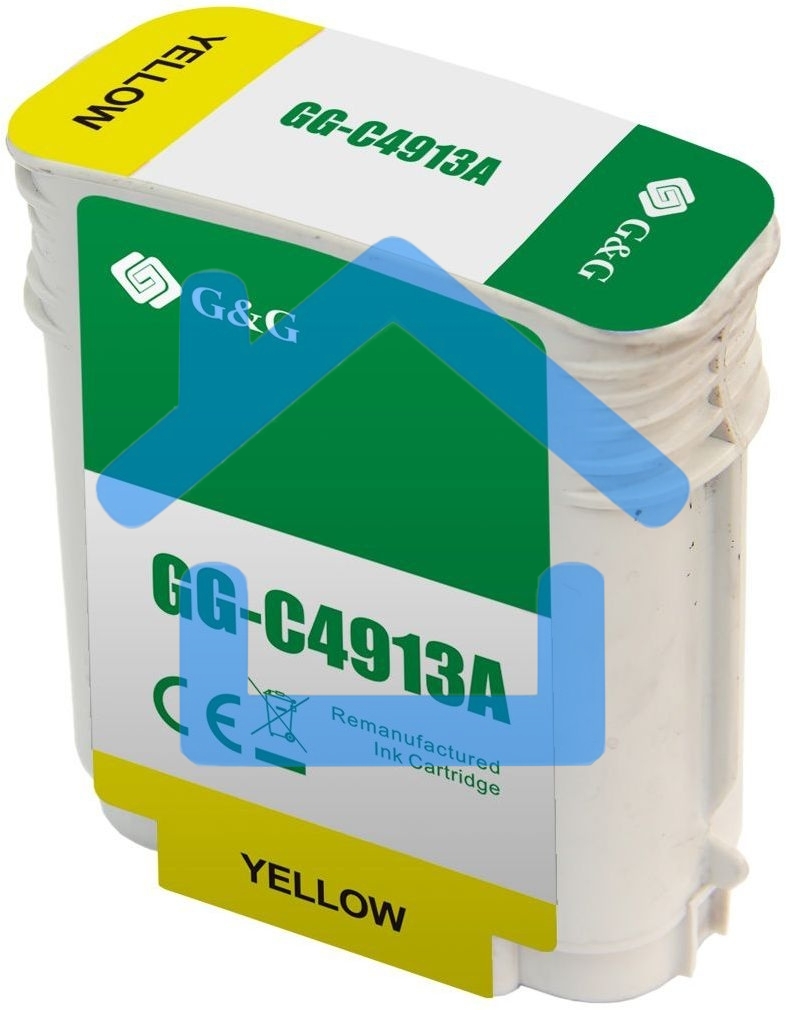 Картридж струйный G&G GG-C4913A желтый (72мл) для HP DJ 500/800C