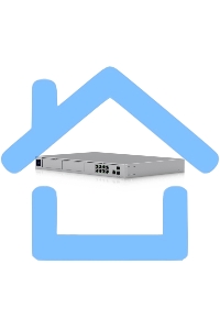 Маршрутизатор Ubiquiti UniFi Dream Machine Pro Max Многофункциональное устройство, объединяющее маршрутизатор, коммутатор и контроллер