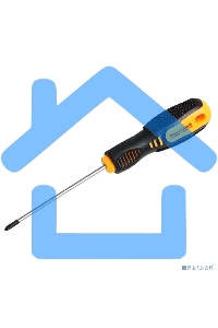 Отвертка крестовая PH 0х75 мм, двухкомпонентная рукоятка Rexant