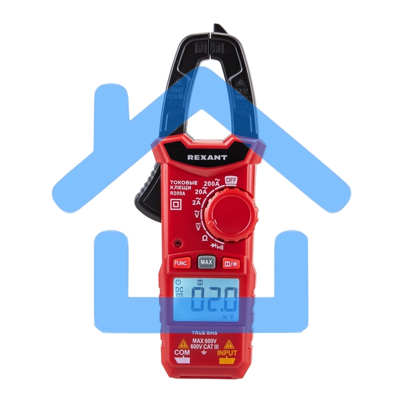 Токовые клещи Rexant R200A 13-3201