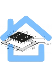 Газовая варочная панель Maunfeld EGHG.64.2CBG\G