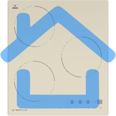 Индукционная варочная панель Maunfeld EVI.453-BG