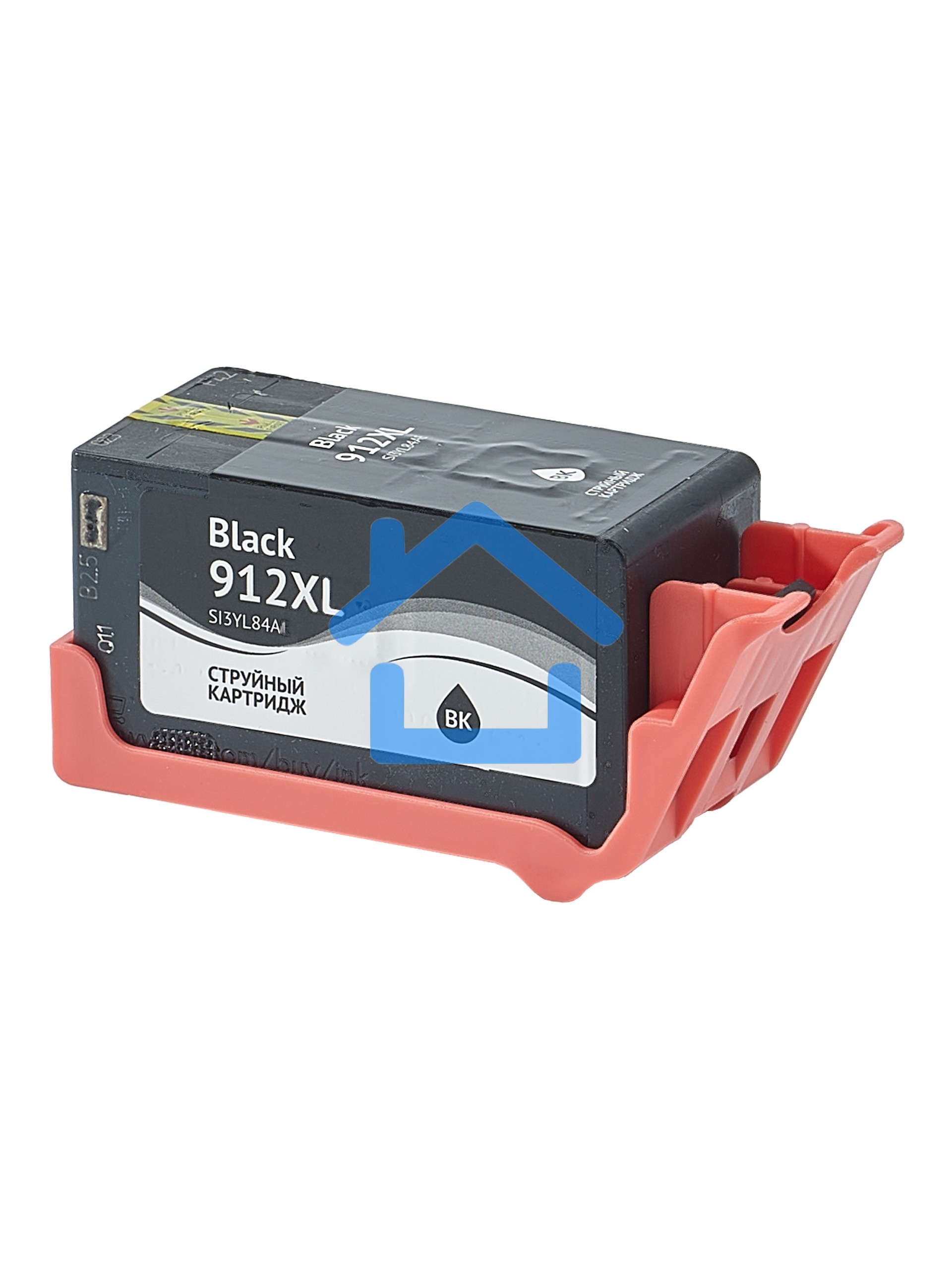 Струйный картридж Sakura 3YL84AE (№912XL Black) для HP, черный, 30 мл., 825 к.