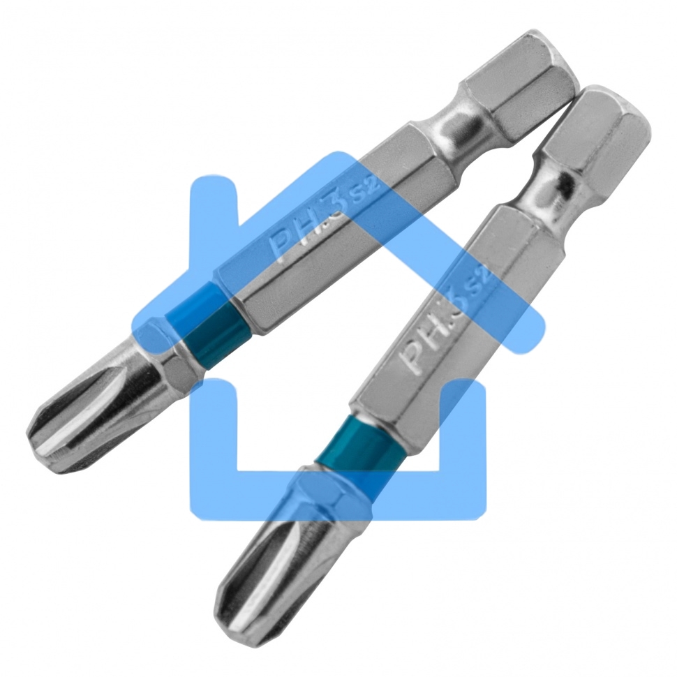 Набор бит PH3х50, сталь S2, 2 шт. Gross